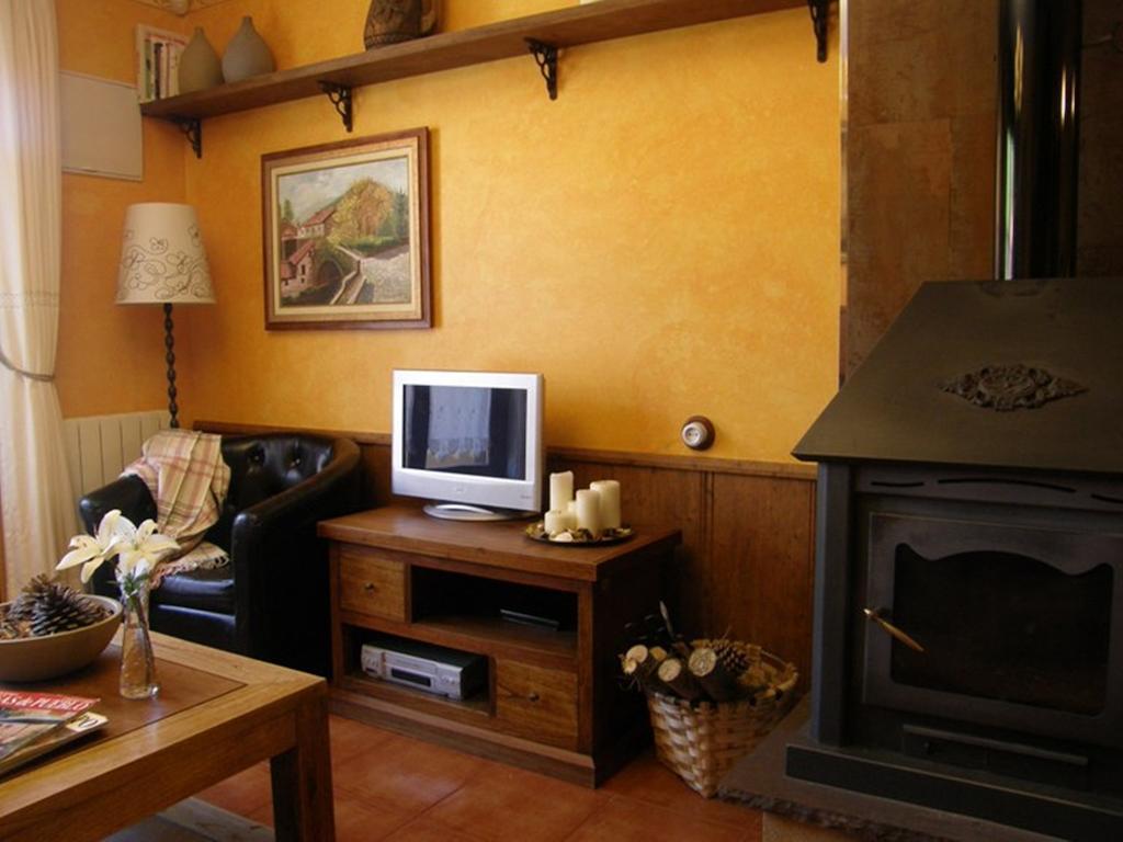 Chalet Rural El Encanto Ojedo Rom bilde